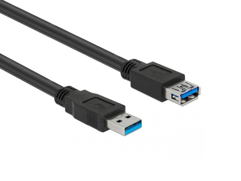 Hamlet XCU3A-MF10 cavo USB USB 3.2 Gen 1 (3.1 Gen 1) 1 m USB A Nero [XCU3A-MF10]