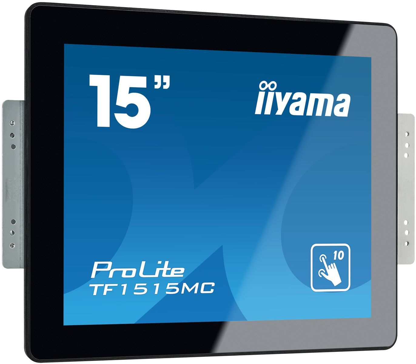 iiyama TF1515MC-B2 visualizzatore di messaggi 38,1 cm (15") LED 350 cd/m XGA Nero Touch screen [TF1515MC-B2]
