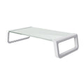 Trust 25351 Supporti a parete per TV Scrivania Trasparente, Bianco [25351]