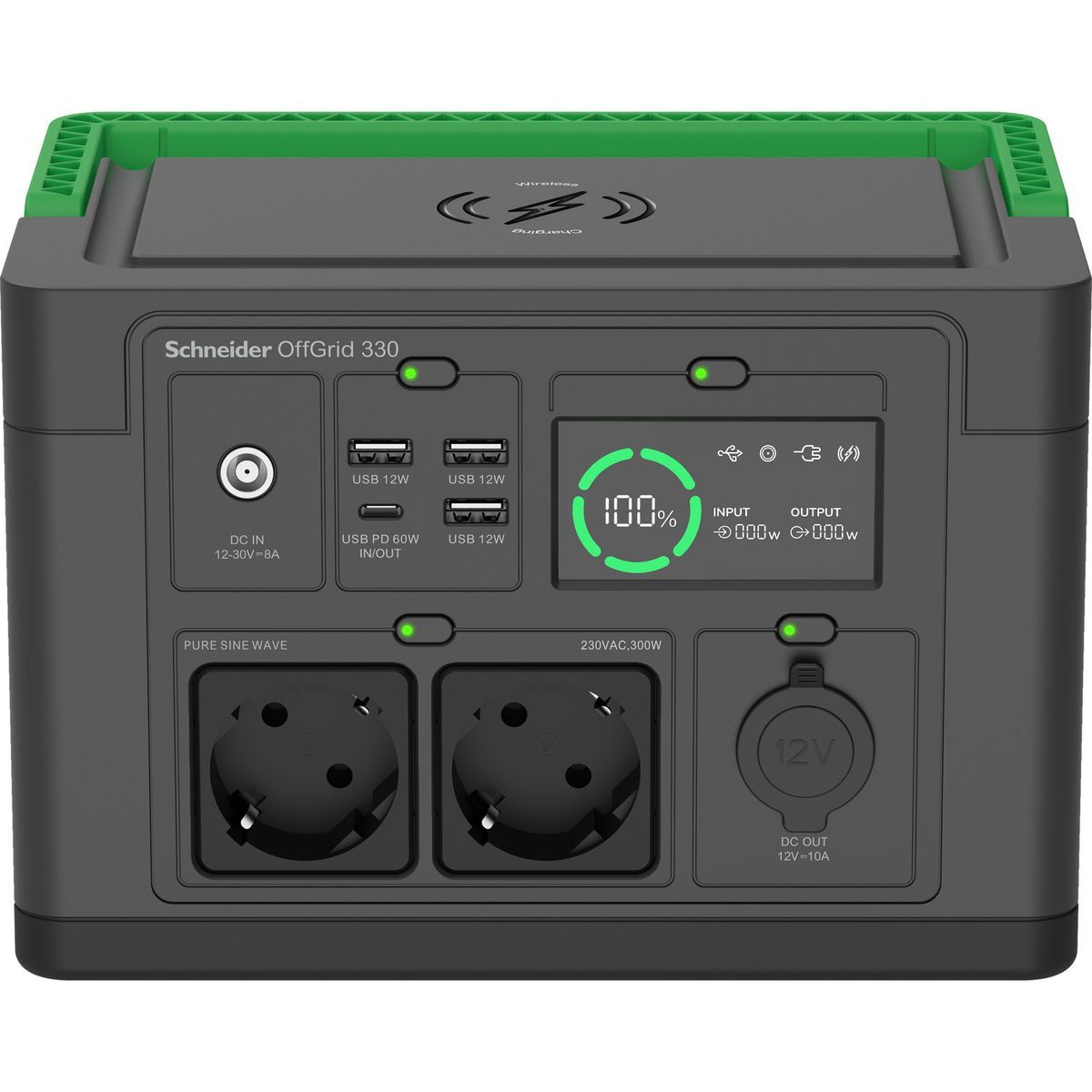 APC PPS330-GR stazione di alimentazione portatile Ioni di Litio 531 W 3,3 kg [PPS330-GR]