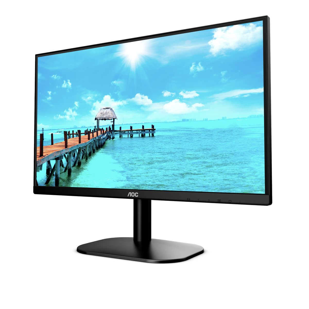 AOC B2 24B2XHM2 Monitor PC 60,5 cm (23.8") 1920 x 1080 Pixel Full HD LCD Nero [24B2XHM2]