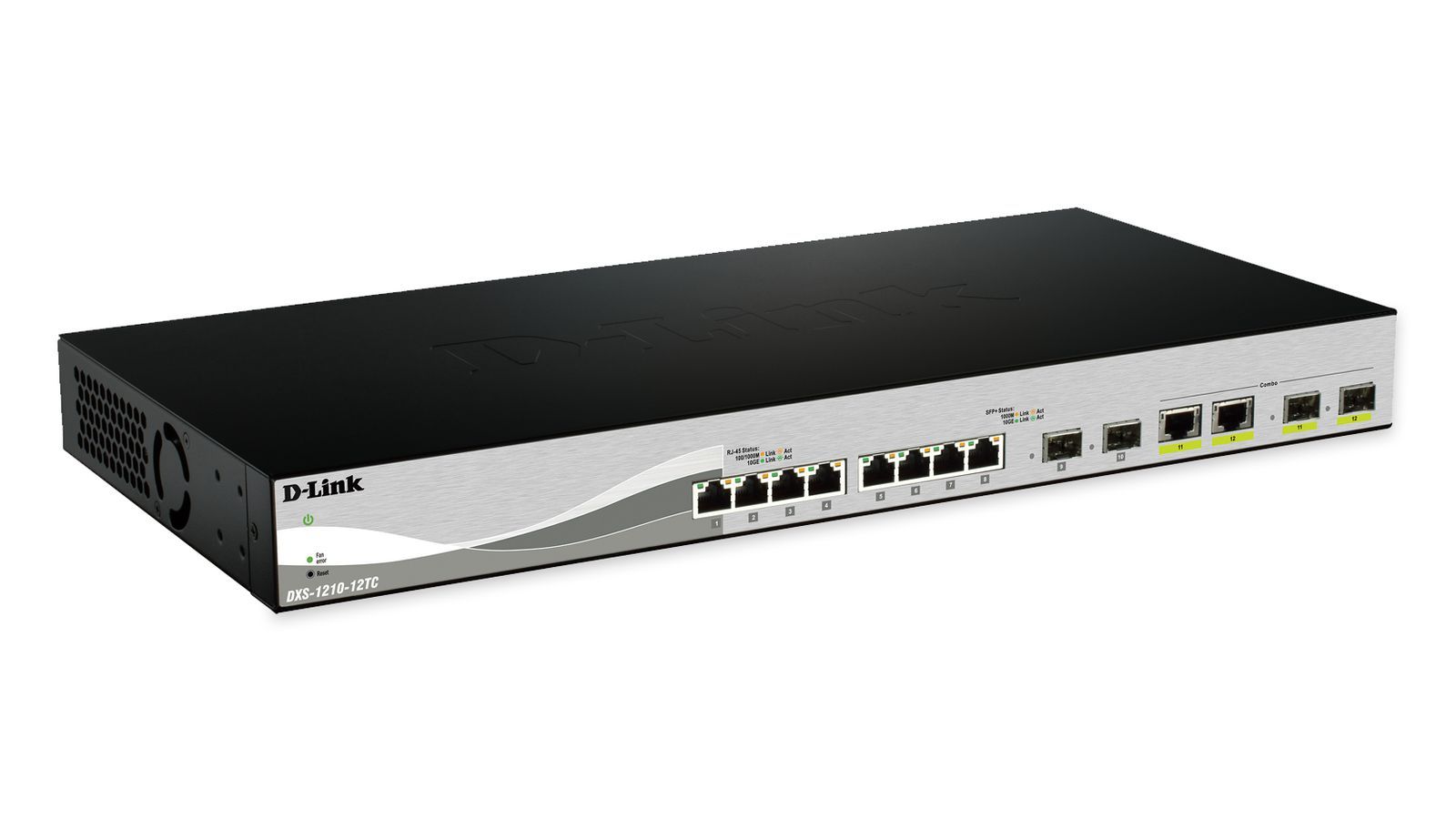 D-Link DXS-1210-12SC switch di rete Gestito L2/L3 1U Nero, Argento [DXS-1210-12SC]