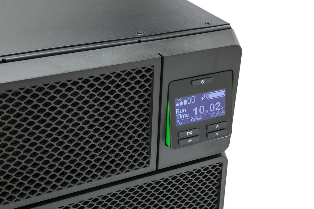 APC Smart-UPS On-Line gruppo di continuità (UPS) Doppia conversione (online) 5 kVA 4500 W 10 presa(e) AC [SRT5KRMXLI]