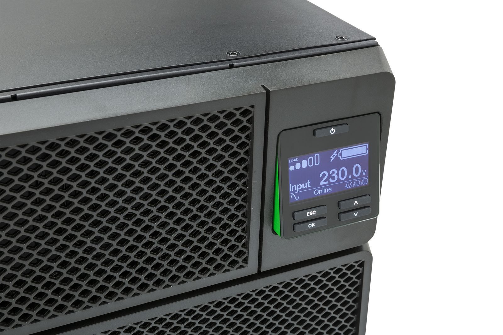 APC Smart-UPS On-Line gruppo di continuità (UPS) Doppia conversione (online) 5 kVA 4500 W 10 presa(e) AC [SRT5KRMXLI]