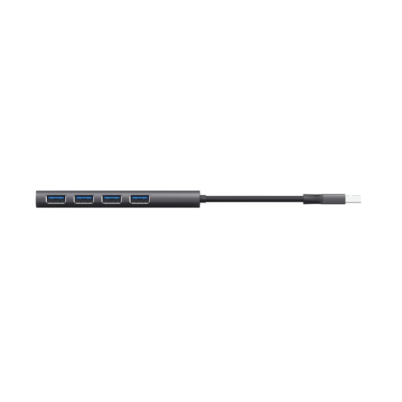 Trust Halyx USB 3.2 Gen 1 (3.1 Gen 1) Type-A 5 Mbit/s Nero, Grigio [24947]
