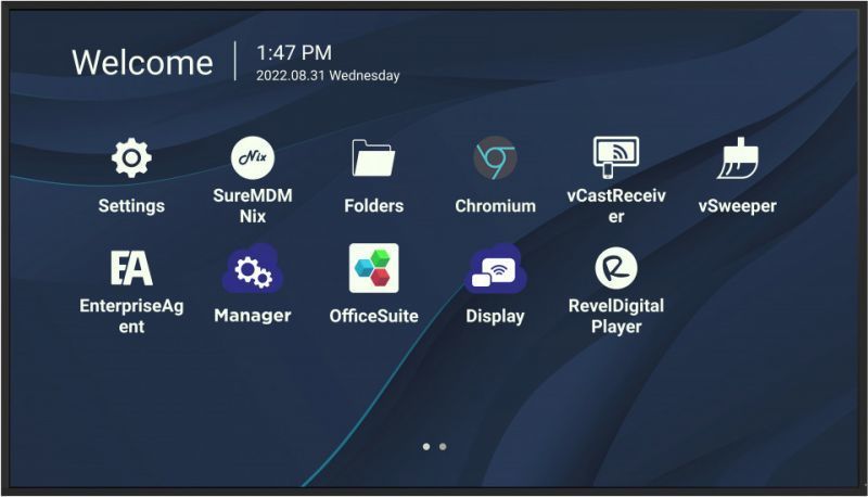 Viewsonic CDE7530 visualizzatore di messaggi 190,5 cm (75") Wi-Fi 450 cd/m 4K Ultra HD Nero Touch screen Processore integrato Android 11 [CDE7530]