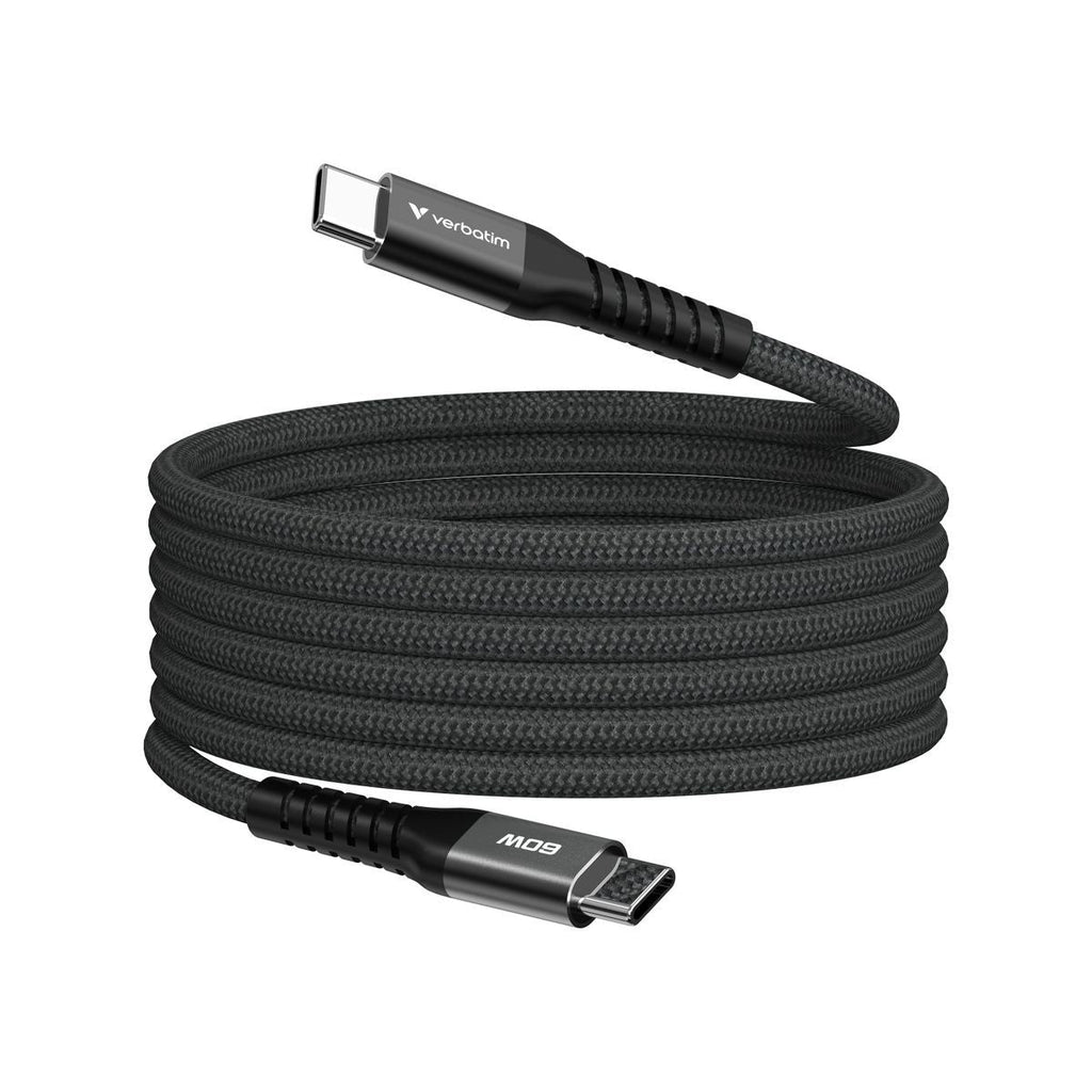 VERBATIM SYNC CHARGE USB-C 60W MAGNETIC 1,2M BLACK [31859]