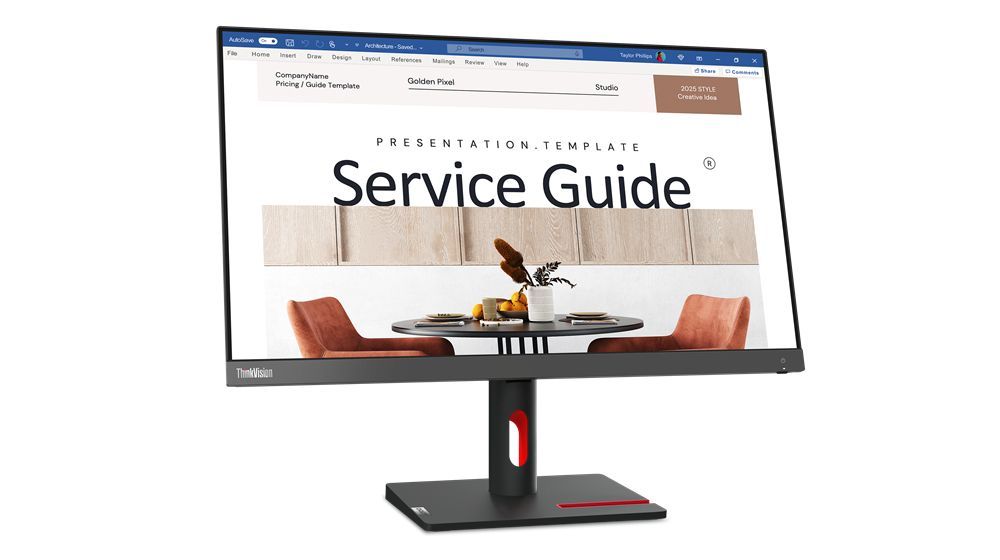 Lenovo ThinkVision S24i-30 LED display 60,5 cm (23.8") 1920 x 1080 Pixel Full HD Nero [63DEKAT3EU]