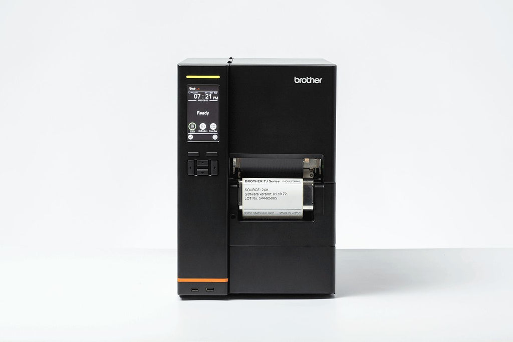 Brother TJ4522TN stampante per etichette (CD) Termica diretta/Trasferimento termico 300 x 300 DPI 305 mm/s Cablato Collegamento ethernet LAN [TJ4522TNZ1]