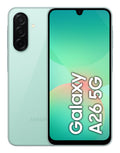 Samsung Galaxy A26 5G, Smartphone con Funzioni intelligenti, Display Super AMOLED 6.7, 6GB RAM, 128GB, Batteria 5.000 mAh, memoria espandibile, Mint [SM-A266BLGBEUE]