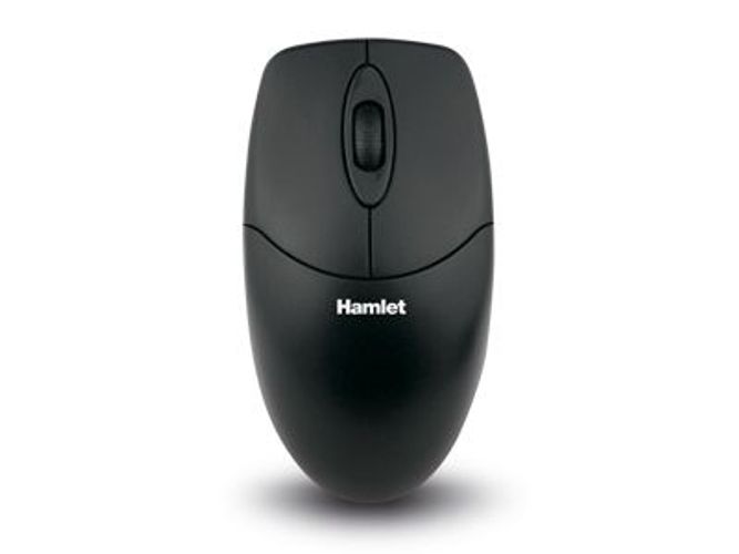 Hamlet Topo usb mouse ottico a 1000dpi 2 tasti e scroll [XMICEU2]
