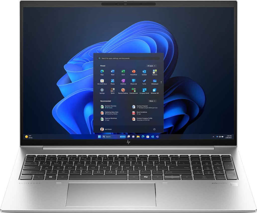 HP EliteBook 865 G11 AMD Ryzen 7 8840U Computer portatile 40,6 cm (16") WUXGA 16 GB DDR5-SDRAM 512 GB SSD Wi-Fi 6E (802.11ax) Windows 11 Pro Argento [9G0Q9ET#ABZ]