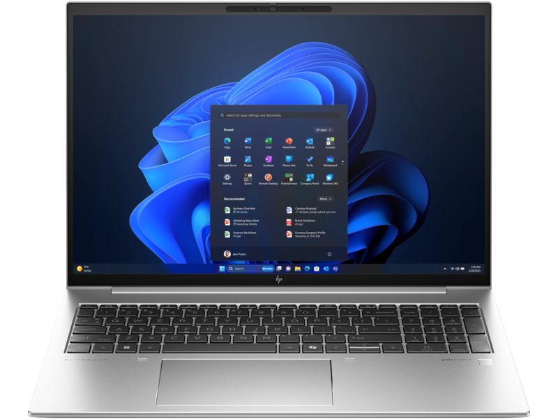 HP EliteBook 865 G11 AMD Ryzen 7 8840U Computer portatile 40,6 cm (16") WUXGA 16 GB DDR5-SDRAM 512 GB SSD Wi-Fi 6E (802.11ax) Windows 11 Pro Argento [9G0Q9ET#ABZ]