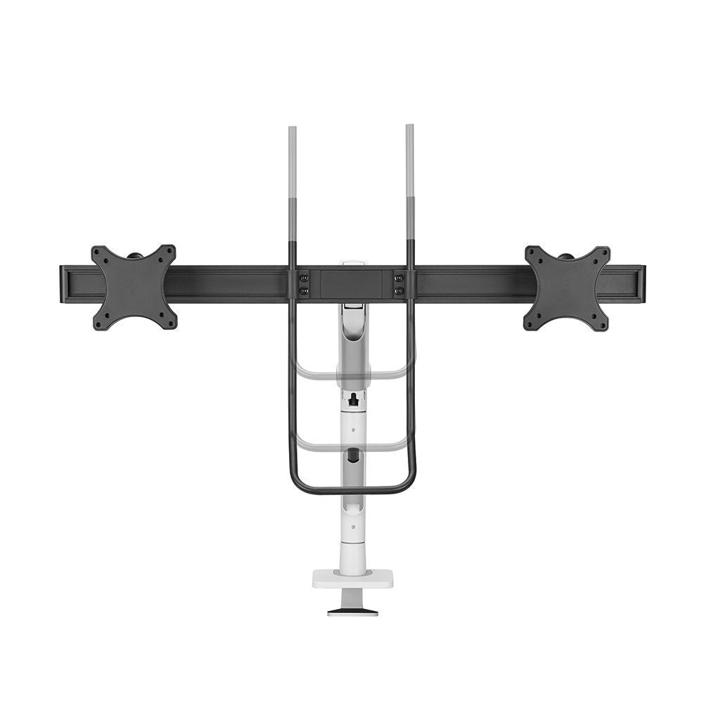 Neomounts DS75S-950WH2 Braccio per monitor 17-32" - molla a gas - Topfix - 180-stop [DS75S-950WH2]