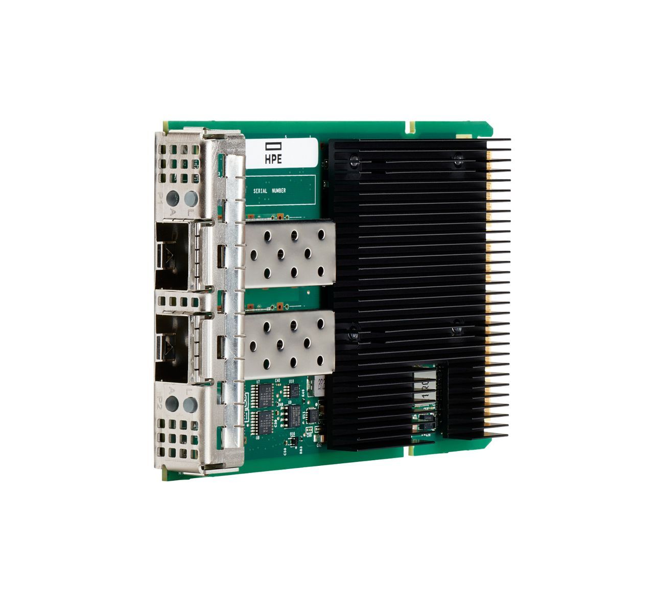 HPE Broadcom BCM57414 Ethernet 10/25Gb 2-port SFP28 OCP3 Interno Ethernet / Fiber 25000 Mbit/s [P10115-B21]