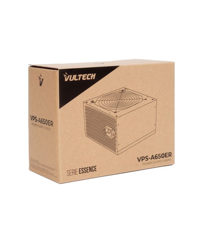 Vultech VPS-A650ER alimentatore per computer 650 W 24-pin ATX ATX Nero [VPS-A650ER]
