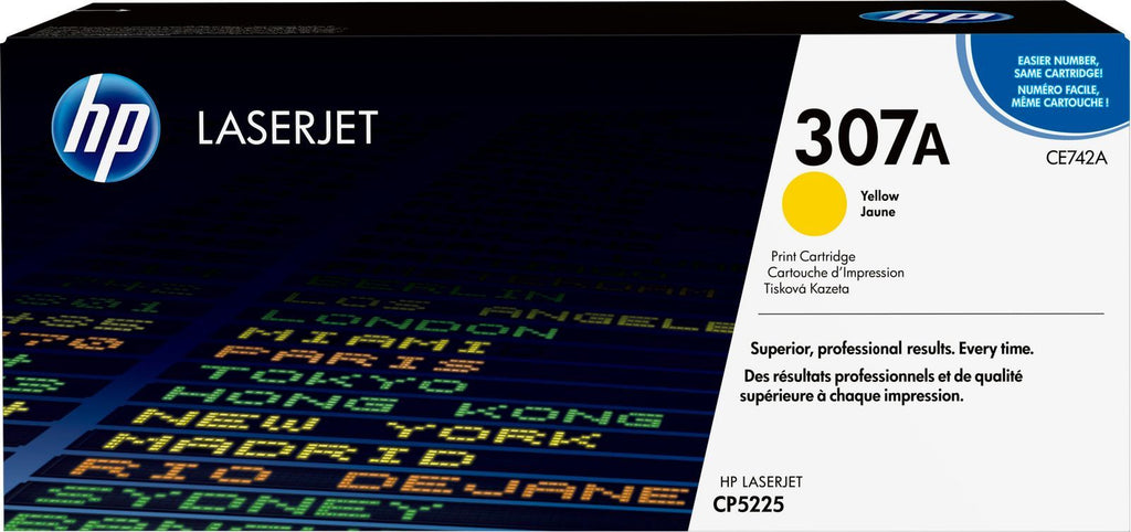 HP Cartuccia Toner originale giallo LaserJet 307A [CE742A]