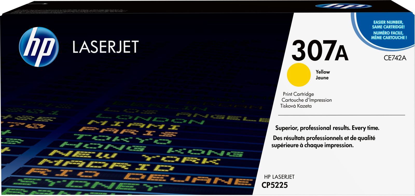 HP Cartuccia Toner originale giallo LaserJet 307A [CE742A]