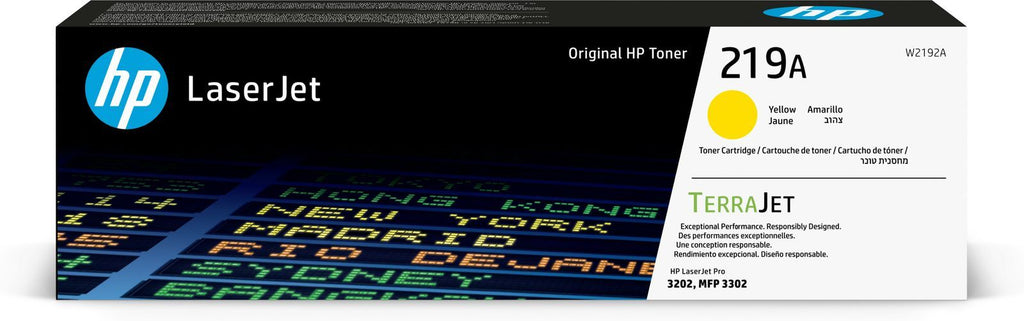 HP Cartuccia toner originale LaserJet 219A giallo [W2192A]