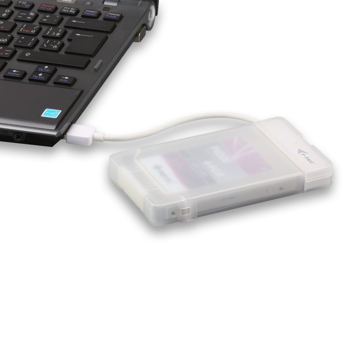 i-tec MySafe USB 3.0 Easy 2.5" External Case  White [MYSAFEU314]