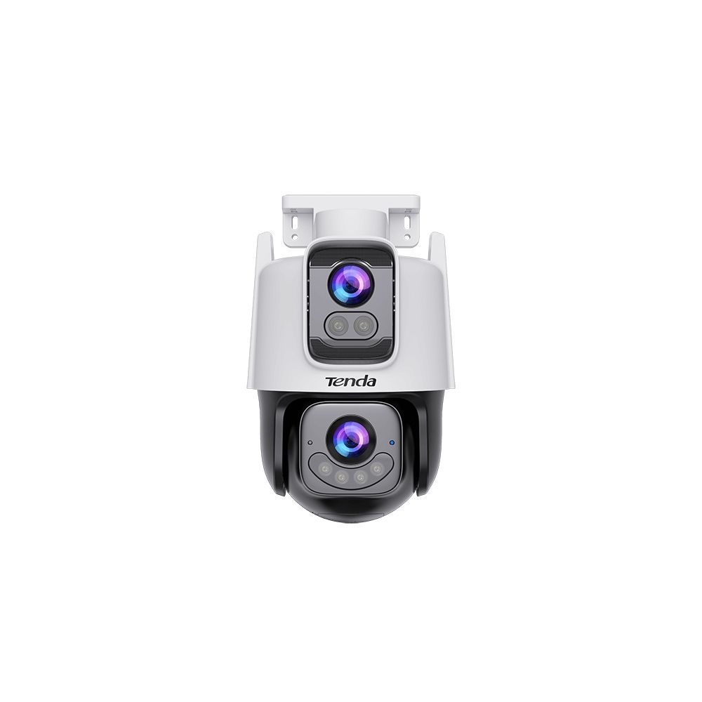 TENDA WI-FI CAMERA 6MP,DUAL-LENS LINKAGE, WI-FI6, OUTDOOR, FULL COLOR, PAN-TILT, WALL MOUNT [RH9-WCA]