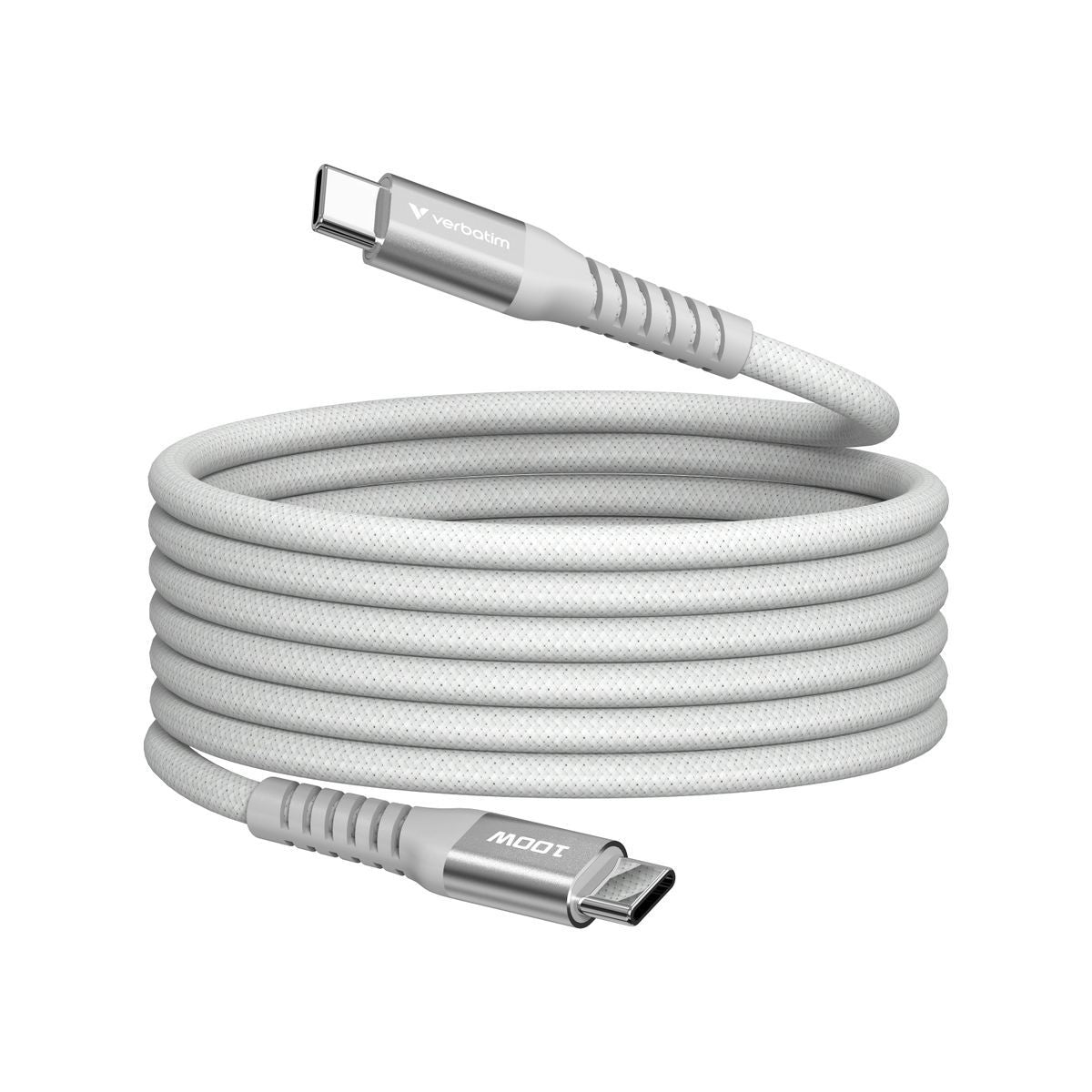 VERBATIM SYNC CHARGE USB-C 100W MAGNETIC 1,2M GREY [31854]