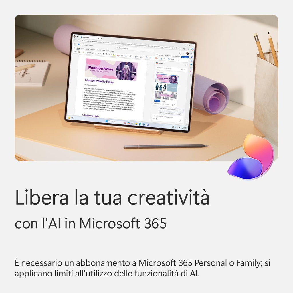 M365 Personal Italian EuroZone Subscr 1YR Medialess FY25H2 [EP2-32448]