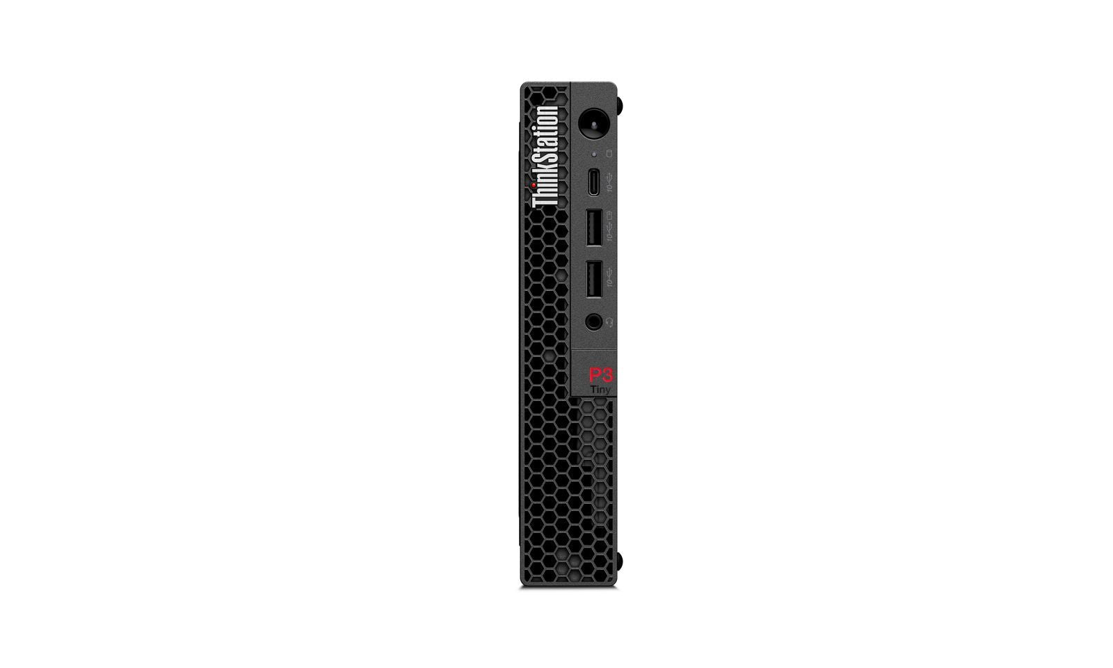 Lenovo ThinkStation P3 Tiny Intel Core i5 i5-14500T 16 GB DDR5-SDRAM 512 GB SSD NVIDIA T400 Windows 11 Pro Mini PC Stazione di lavoro Nero [30H00059IX]