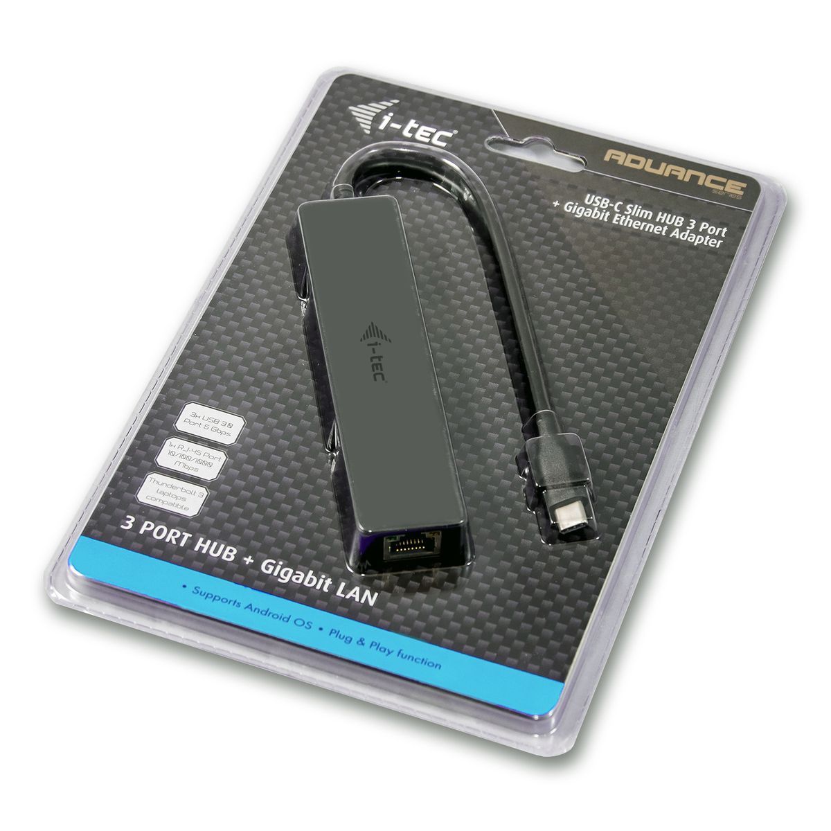 i-tec Advance C31GL3SLIM pannello drive bay Nero [C31GL3SLIM]