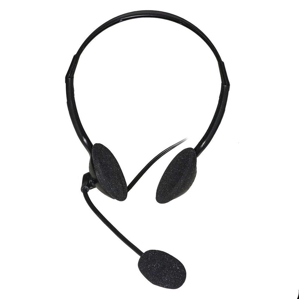 Link Accessori LKHS02 cuffia e auricolare Cablato A Padiglione Musica e Chiamate Nero [LKHS02]