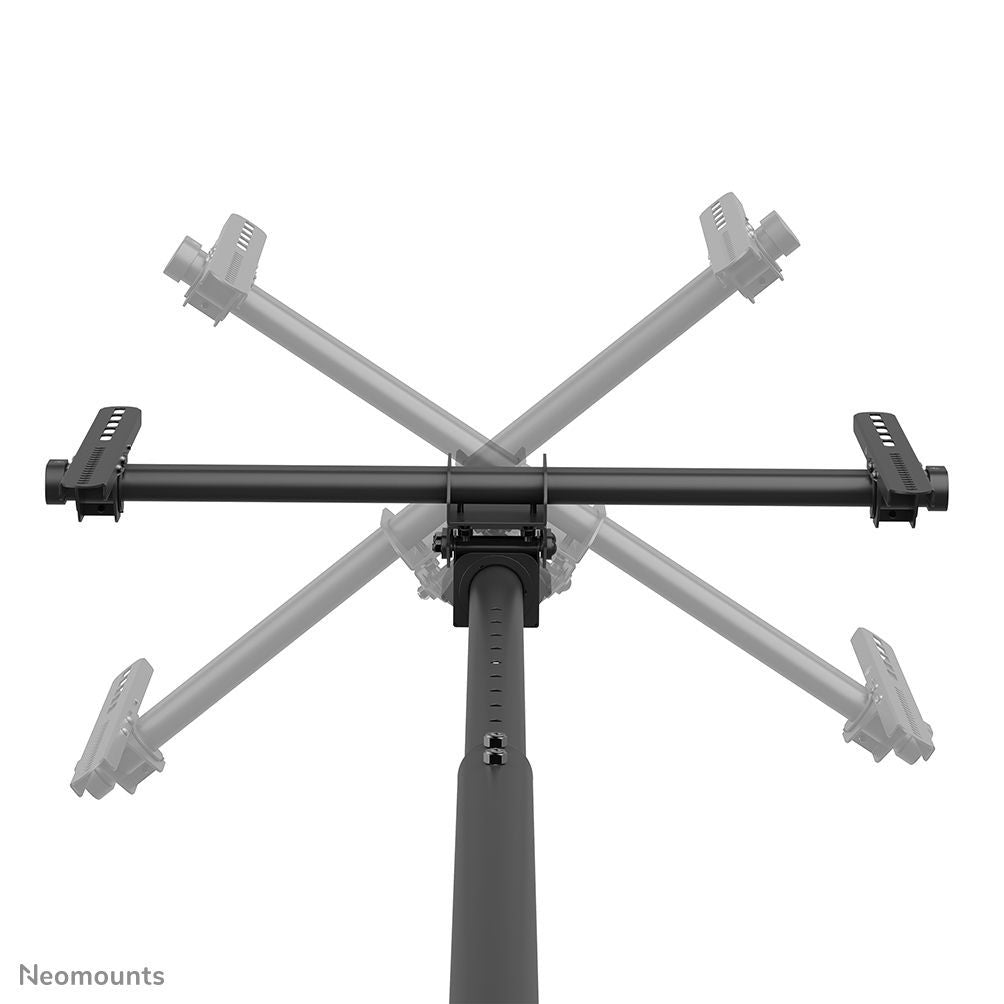 Neomounts CL35-440BL16L Supporto monitor/TV a soffitto 37-70" - alt. 106-156 cm [CL35-440BL16L]