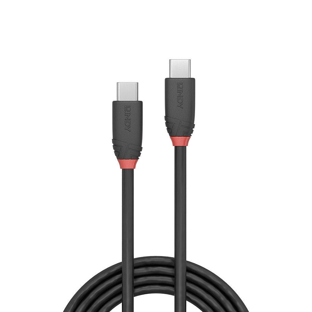 Lindy 36906 cavo USB 1 m USB 3.2 Gen 1 (3.1 Gen 1) USB C Nero [LINDY36906]