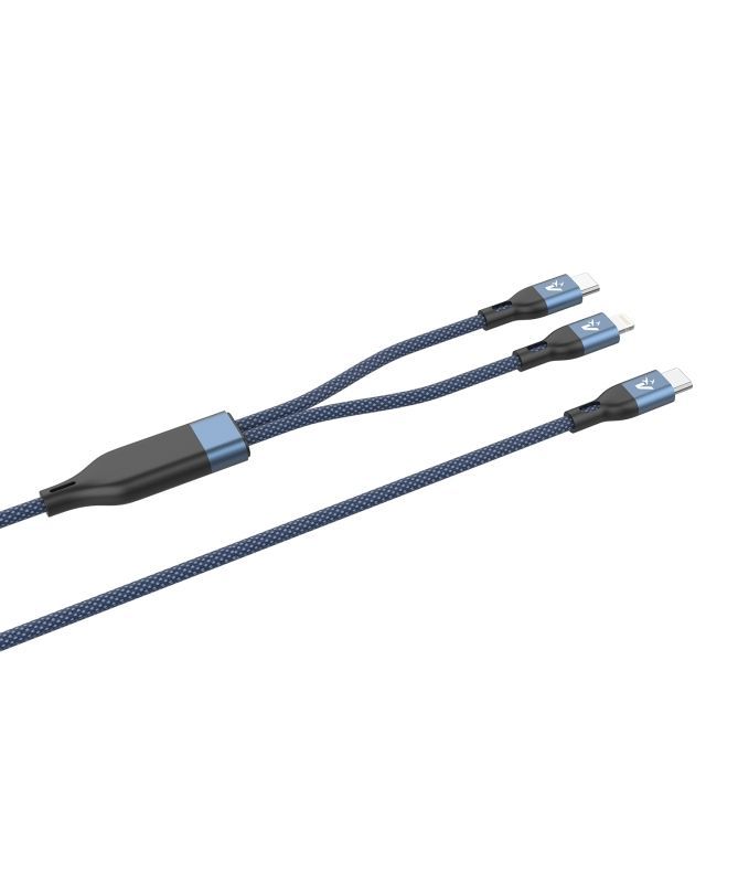 Vultech CS-NCCL12BL cavo USB USB 2.0 1,2 m USB C USB C/Lightning Blu [CS-NCCL12BL]