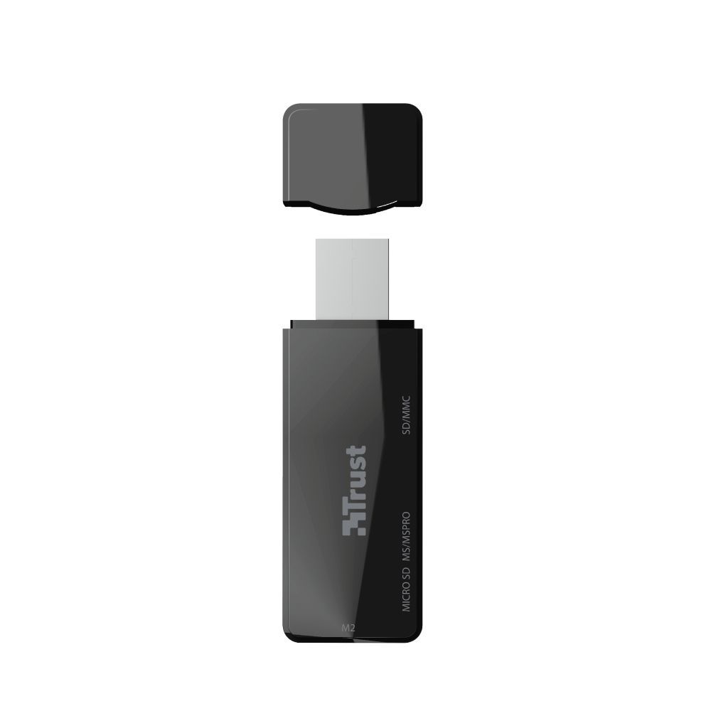 Trust NANGA lettore di schede USB Nero [21934]