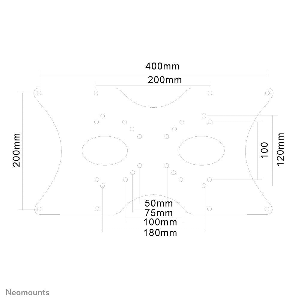 Neomounts FPMA-VESA400 Adattatore VESA 22-52" [FPMA-VESA400]