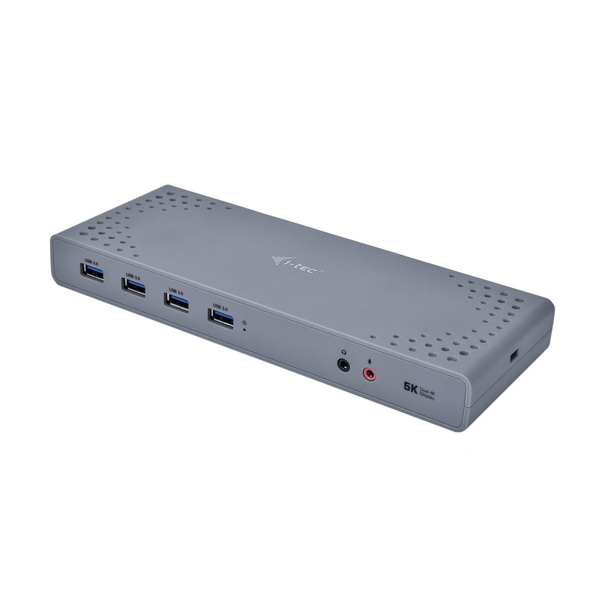 i-tec USB 3.0 / USB-C / Thunderbolt 3 Dual Display Docking Station [CADUAL4KDOCK]
