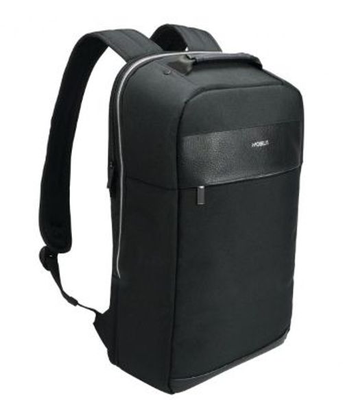 Mobilis PURE BACKPACK borsa per notebook 39,6 cm (15.6") Zaino Nero, Argento [056005]