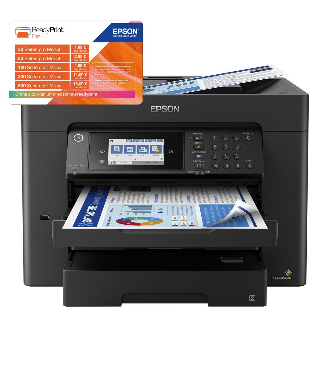 Epson WorkForce Pro WorkForce WF-7840DTWF [C11CH67402]