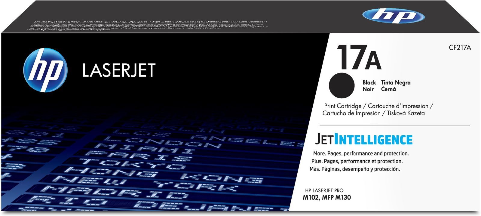 HP Cartuccia toner nero originale LaserJet 17A [CF217A]