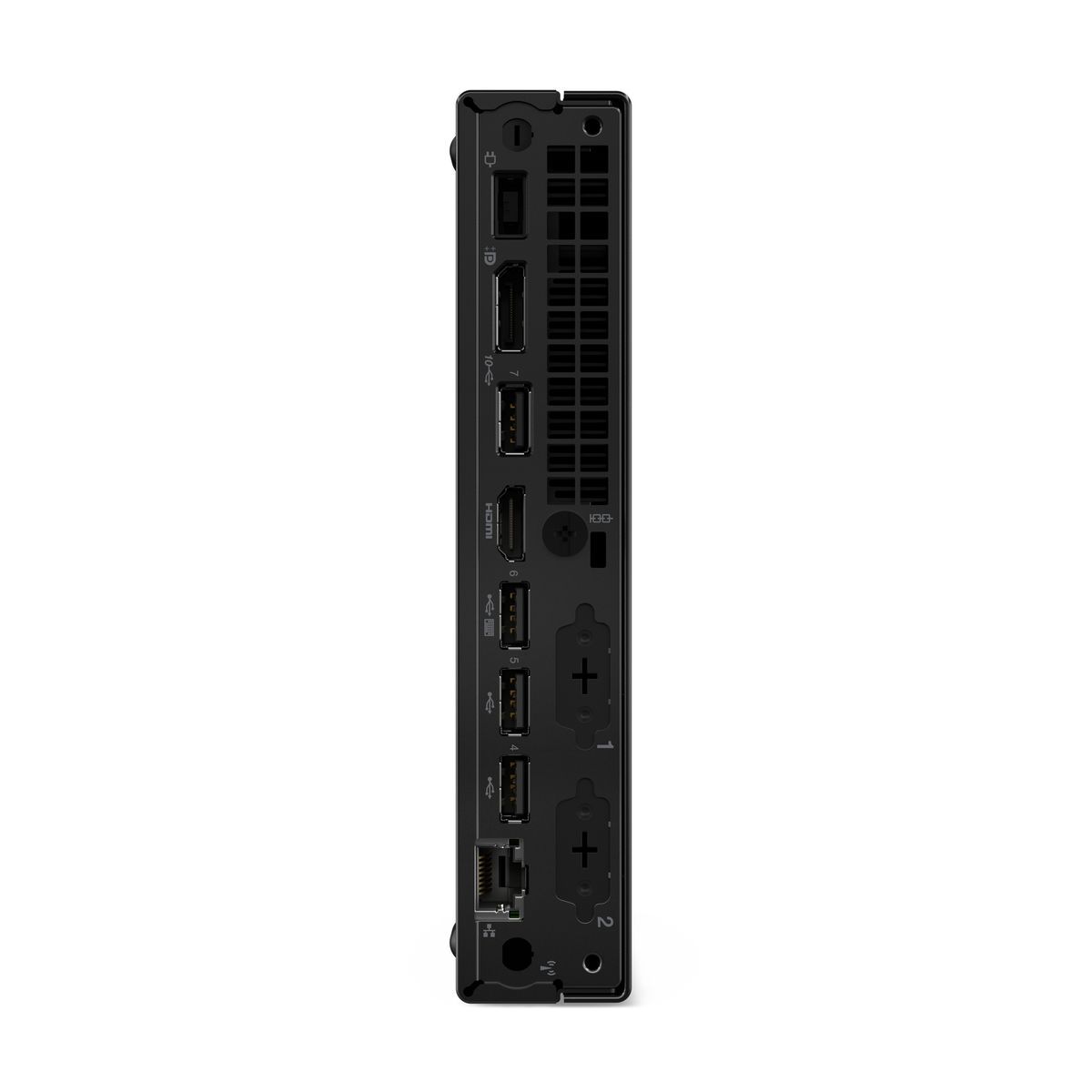 Lenovo ThinkCentre M75q Gen 5 AMD Ryzen 5 PRO 8600GE 16 GB DDR5-SDRAM 512 GB SSD Windows 11 Pro Mini PC Nero [12RQ001TIX]