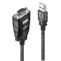 Lindy 42686 cavo di interfaccia e adattatore USB RS-232 Nero [LINDY42686]