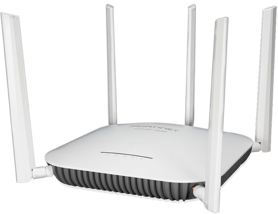 Fortinet FortiAP 433F 2402 Mbit/s Grigio, Bianco Supporto Power over Ethernet (PoE) [FAP-433F-E]
