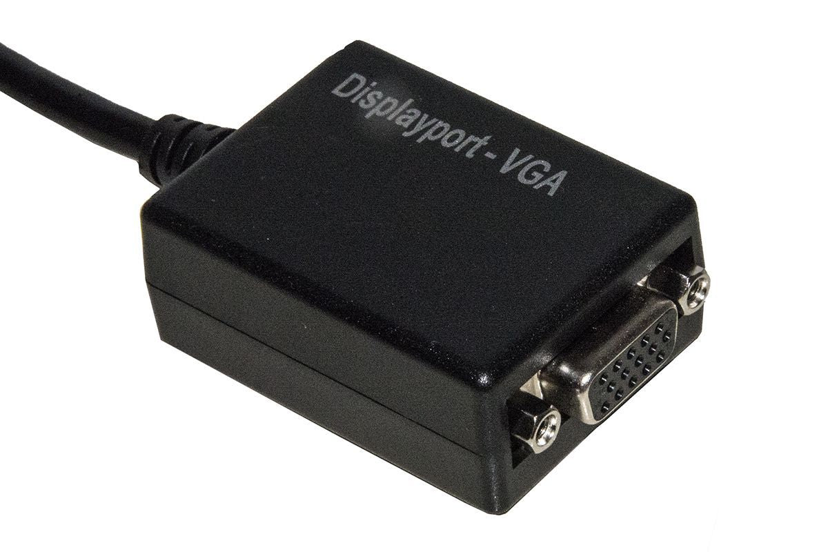 Link Accessori LKADAT19 cavo e adattatore video 0,15 m VGA (D-Sub) DisplayPort Nero [LKADAT19]