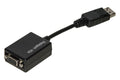 Link Accessori LKADAT19 cavo e adattatore video 0,15 m VGA (D-Sub) DisplayPort Nero [LKADAT19]