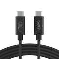 Belkin INZ004BT2MBK cavo USB USB4 Gen 2x2 2 m USB C Nero [INZ004BT2MBK]