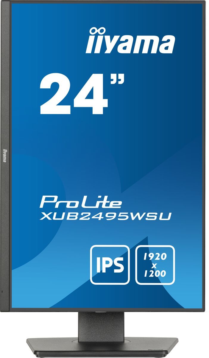 iiyama ProLite XUB2495WSU-B7 Monitor PC 61 cm (24") 1920 x 1200 Pixel 4K Ultra HD LED Nero [XUB2495WSU-B7]