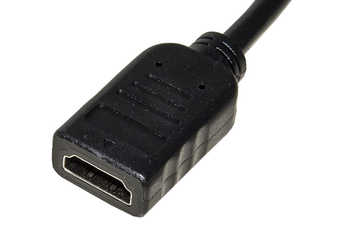 Link Accessori LKADAT20 cavo e adattatore video 0,15 m DisplayPort HDMI Nero [LKADAT20]