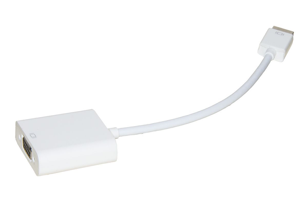 Link Accessori LKADAT10B cavo e adattatore video 0,15 m VGA (D-Sub) HDMI tipo A (Standard) Bianco [LKADAT10B]
