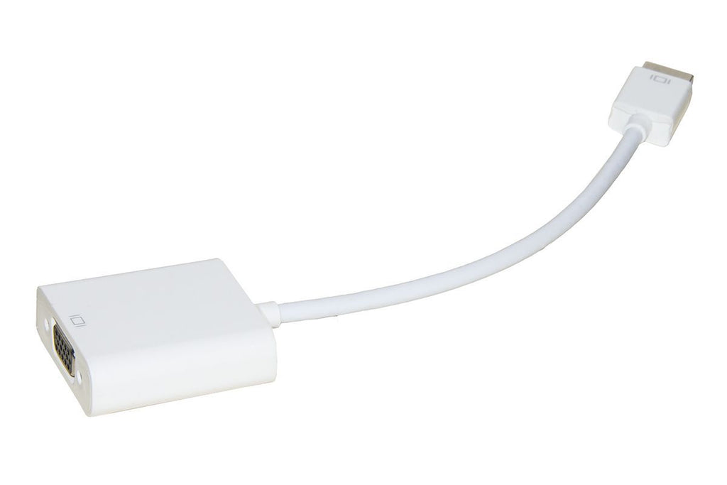 Link Accessori LKADAT10B cavo e adattatore video 0,15 m VGA (D-Sub) HDMI tipo A (Standard) Bianco [LKADAT10B]