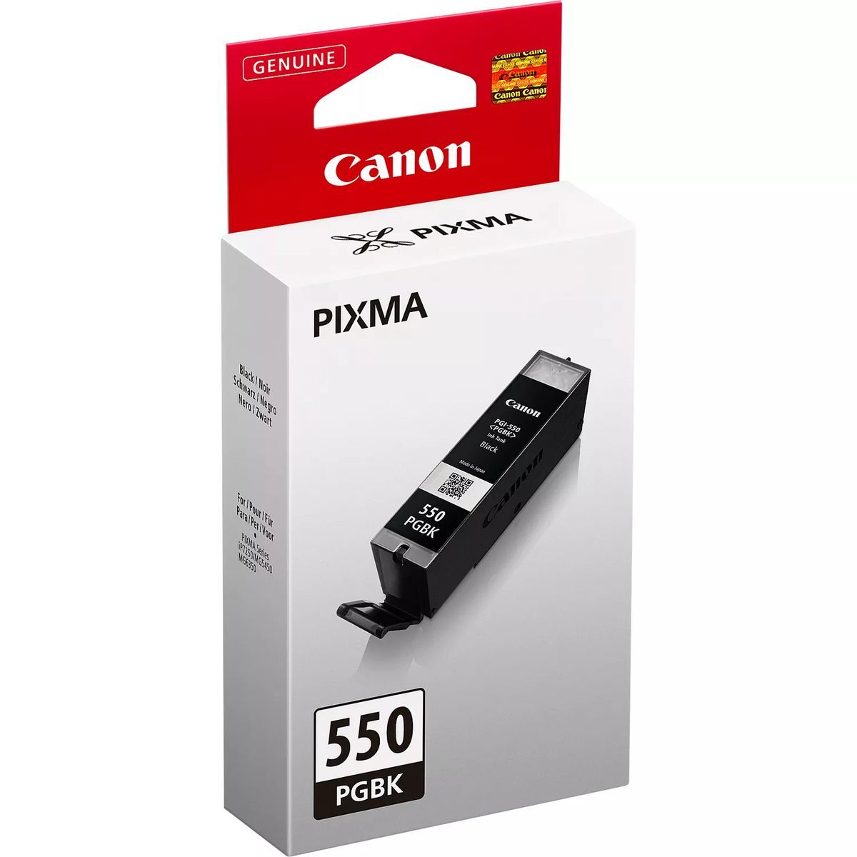 Canon Cartuccia d'inchiostro nero a pigmenti PGI-550PGBK [6496B001]